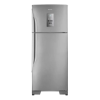 Imagem da oferta Geladeira Panasonic Frost Free NR-BT55PV2 Aço Escovado 483L 127V