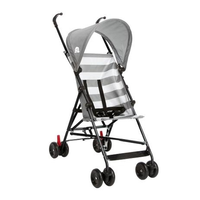 Imagem da oferta Carrinho Guarda-Chuva Malibu 6m-15kgs Cinza Multikids Baby - BB366