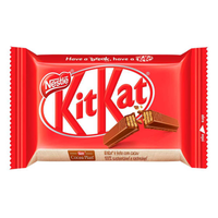 Imagem da oferta 5 unidades de Chocolate KITKAT 4 Fingers ao Leite 41,5g