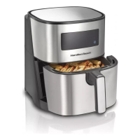 Imagem da oferta Fritadeira Elétrica Hamilton Beach Air Fryer 5l Sem Óleo