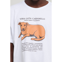 Imagem da oferta Camiseta Vira-Lata Caramelo Chico Rei - Unissex