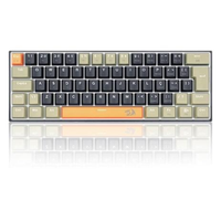 Imagem da oferta Teclado Gamer Redragon Lakshmi Switch Brown Layout 60% ABNT2 - K606-OG&BK&GY