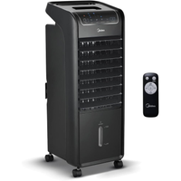 Imagem da oferta Climatizador de Ar Frio 60W 45L Midea Preto 220V AKAP2