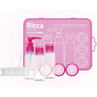 Imagem da oferta Kit Viagem Ricca Rosa