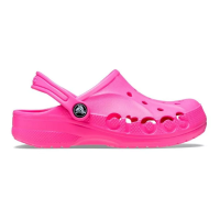 Imagem da oferta Sandália Crocs Baya Clog Kids Electric Pink