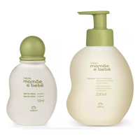 Imagem da oferta Kit Mamae Bebe Natura Shampoo 200ml + Colonia 50ml + Brinde