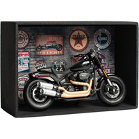 Imagem da oferta Miniatura Harley-Davidson Fat Bob 114 - Kit Expositor