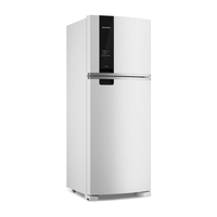 Imagem da oferta Geladeira Brastemp Duplex BRM55FB Frost Free com Painel Click Black e Turbo Freezer 463L Branca