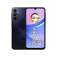 Imagem da oferta Smartphone Samsung Galaxy A15 6,5" 128GB Azul Escuro 4G 4GB RAM Câm Tripla 50MP + Selfie 13MP 5000mAh Dual Chip