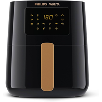 Imagem da oferta Fritadeira Airfryer Conectada c/ Alexa Philips Walita Preta 4.1L 110V/ 220v 1400W - RI9255/81