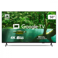 Imagem da oferta Smart TV Philips 50 4K Google TV Com Comando de Voz Preto Bivolt -  - Sua melhor escolha