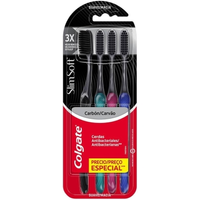 Imagem da oferta Colgate Escova De Dente Slim Soft 4 Unidades