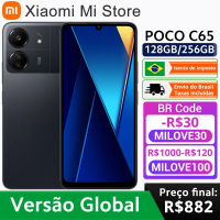 Imagem da oferta POCO-Smartphone NFC Versão Global MediaTek Helio G85 Câmera Tripla de 50MP 6GB 128GB