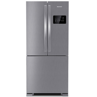 Imagem da oferta Geladeira Brastemp Frost Free Side Inverse 3 Portas 554 Litros Inox - BRO85AK