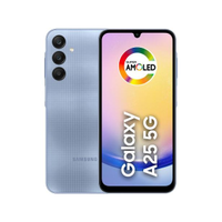 Imagem da oferta Smartphone Samsung Galaxy A25 65" 256GB Azul 5G 8GB RAM Câm Tripla 50MP + Selfie 13MP Bateria 5000mAh Dual Chip