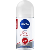 Imagem da oferta 3 Unidades NIVEA Desodorante Antitranspirante Roll On Dry Comfort 50ml