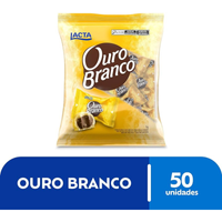 Imagem da oferta 02 pacotes - Chocolate Ouro Branco Pacote 1Kg