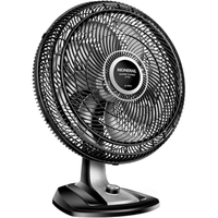 Imagem da oferta Ventilador 50cm Super Turbo 8 Pás Mondial Preto/Prata 150W 110V - VTX-50-8P