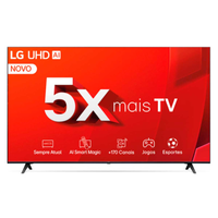 Imagem da oferta Smart TV 50\" LG 4K UHD 50UT8050 Processador 5 Ger 7 AI 4K HDR10 Pro webOS 24 LG Channels Controle Smart Magic Alexa e