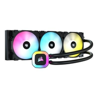 Imagem da oferta Water Cooler Corsair H150 RGB Intel/AMD 360mm (3x 120mm) Preto - CW-9060054-WW