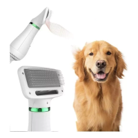 Imagem da oferta Secador Cão Pet Gato Banho Tosa Secar Escovar Pelo 220 Volts