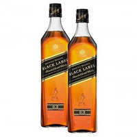 Imagem da oferta Kit Whisky Johnnie Walker Black Label 750ml com 2 unidades