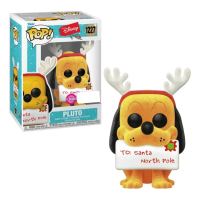 Imagem da oferta Boneco Pluto Natalino Flocked Disney 1227 Funko Pop!