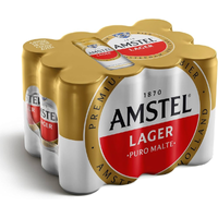 Imagem da oferta Pack Amstel Cerveja Lager - 12 latas de 350ml