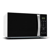 Imagem da oferta Micro-ondas Britânia BMO38 33 Litros Limpa Fácil Painel Digital 1400W branco com detalhe preto 110V