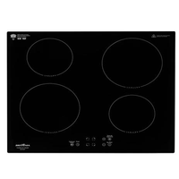 Imagem da oferta Cooktop Britânia 4 Bocas Vidro Preto Indução - BCT04P