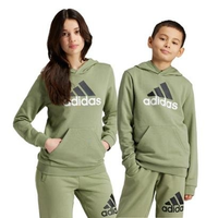 Imagem da oferta Moletom Infantil Adidas Capuz Algodão Essentials Two-Colored Big Logo