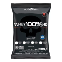 Imagem da oferta Whey 100% Hd 900g Concentrado e Isolado Black Skull - Sabor Cookies & Cream