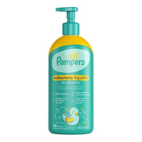 Imagem da oferta Sabonete Infantil Líquido Pampers De Glicerina Da Cabeça Aos Pés 400ml