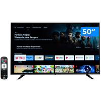 Imagem da oferta Smart TV 50 4K DLED Rig Vizzion BR50GUA IPS