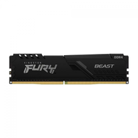 Imagem da oferta Memória DDR4 Kingston Fury Beast 8GB 3200Mhz Black KF432C16BB/8