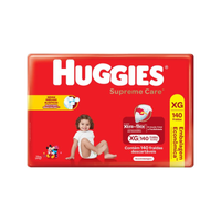 Imagem da oferta Fralda Huggies Supreme Care Ultra Tamanho Xg - 140 Unidades