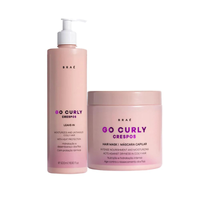 Imagem da oferta Kit Braé Go Curly Crespos Leave-in 500ml Máscara 500g