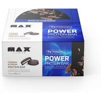 Imagem da oferta Max Titanium Power Protein Bar - 12 Unidades 41G Cookies