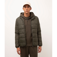 Imagem da oferta Jaqueta puffer básica verde militar