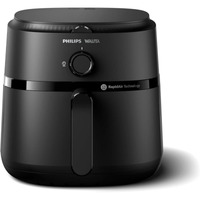 Imagem da oferta Fritadeira Airfryer Série 1000 XL Philips Walita 62 litros Tecnologia RapidAir Preta 2 anos de garantia 110v - NA