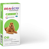 Imagem da oferta Bravecto Transdermal Cães de 10 até 20kg Bravecto para Cães 10 a 20kg