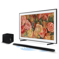 Imagem da oferta Smart TV Samsung 65" QLED 4K The Frame 65LS03D + Soundbar Samsung HW-S800D