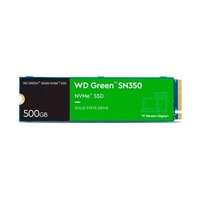 Imagem da oferta SSD WD 500GB Green PC SN350 PCIe NVMe Leitura: 2400MB/s e Gravação: 1500MB/s - WDS500G2G0C