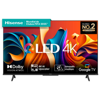 Imagem da oferta Smart TV Hisense 55\" 55Q6N 4K UHD QLED Dolby Vision Atmos 3X HDMI Google TV