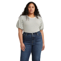 Imagem da oferta Camiseta Levi's Lucky Plus Size Listrada Feminina