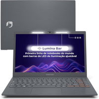 Imagem da oferta Notebook Positivo Vision C14 Lumina Bar Celeron 4GB 128GB eMMC Tela 14 Polegadas HD Antirreflexo Windows 11 Tecla Li