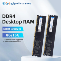 Imagem da oferta ENVINDA-DDR4 Memória RAM do PC Memória do computador desktop Rams 3200MHz DIMM Sem suporte AMD Motherboar