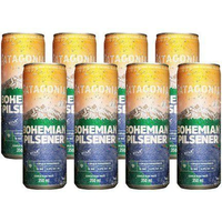 Imagem da oferta Cerveja Patagônia Bohemian Pilsener 8 Unidades - Lata 350ml - Cerveja