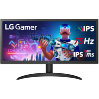 Imagem da oferta Monitor Gamer LG 25.7" UltraWide Full HD 75Hz 1ms Preto 26WQ500-B.AWZM