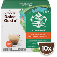 Imagem da oferta Cápsulas de Café Starbucks Espresso Single-Origin Colombia By Nescafé Dolce Gusto - 10 Unidades